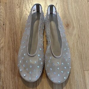 Tony Bianco Milo Flat in Skin Sz 9